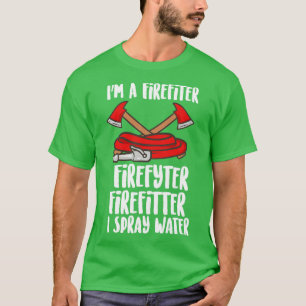 Camiseta Bombeiro Engraçado