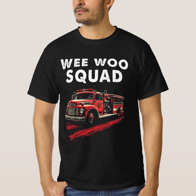 Camiseta Bombeiro Engraçado (Frente)