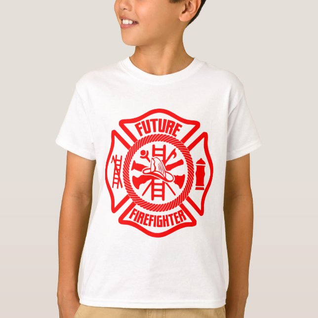 Camiseta Bombeiro futuro (Frente)