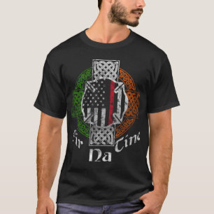 Camiseta Bombeiro Irlandês Thin Red Line Fir Na Tine Celtic