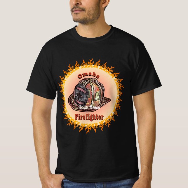 Camiseta Bombeiro Omaha (Frente)
