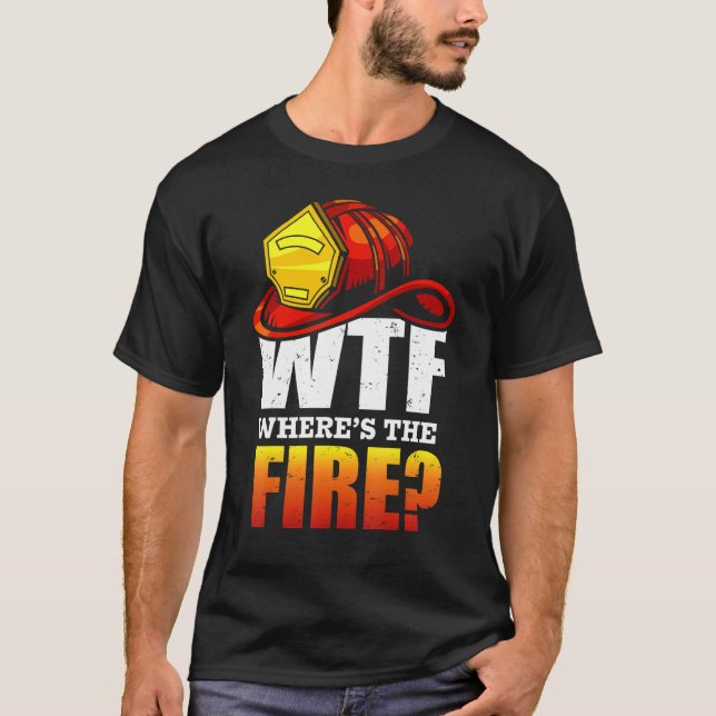 Camiseta Bombeiro Onde O Bombeiro (Frente)