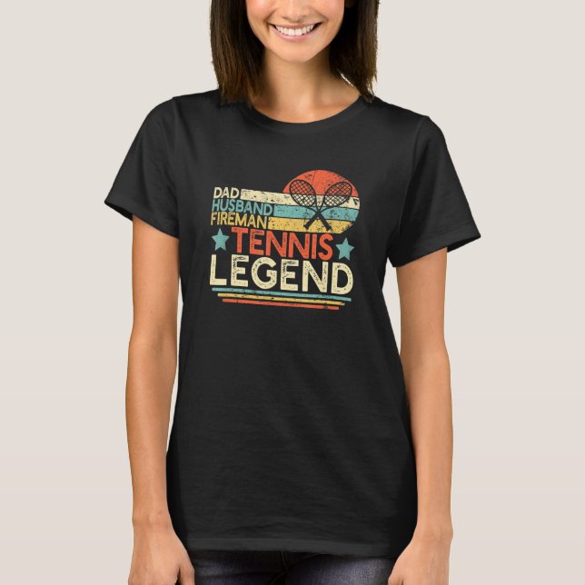 Camiseta Bombeiro Pai do Tênis do Marido do  (Frente)