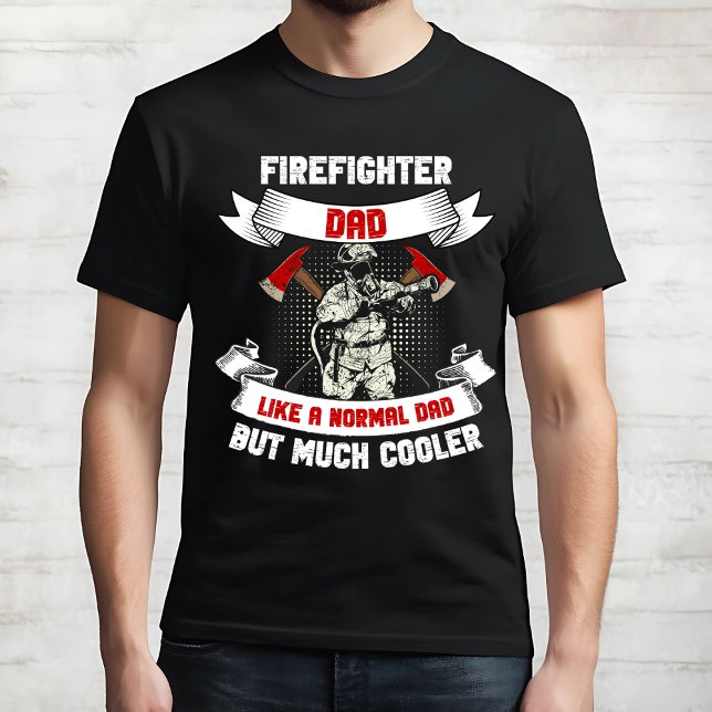 Camiseta Bombeiro Pai muito mais frio (Criador carregado)