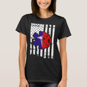 Camiseta Bombeiro para todos os Heros de Fogo e Ventiladore