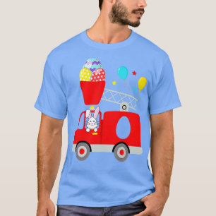 Camiseta Bombeiro Páscoa-Páscoa-Ovo-Coelhão-Coelho