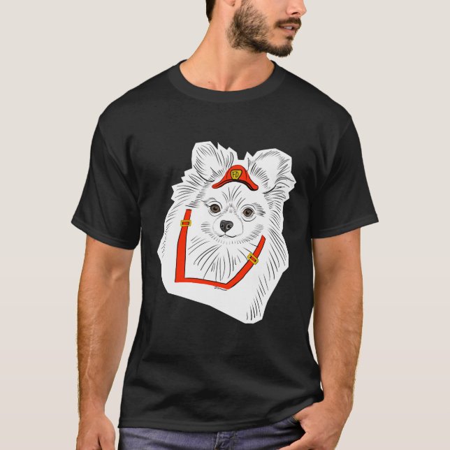 Camiseta Bombeiro Pomerano (Frente)