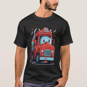 Camiseta Bombeiro primeiro aniversario - Bombeiro Um Caminh