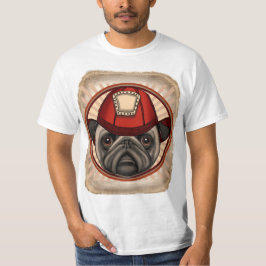 Camiseta Bombeiro Pug