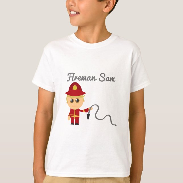 Camiseta Bombeiro Sam (Frente)
