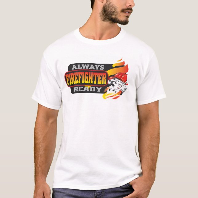 Camiseta Bombeiro T-Shirt (Frente)