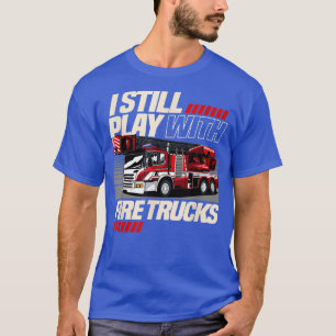 Camiseta Bombeiro Tee ainda brinca com Caminhões de Fogo