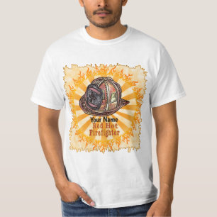 Camiseta Bombeiro Vermelho Quente