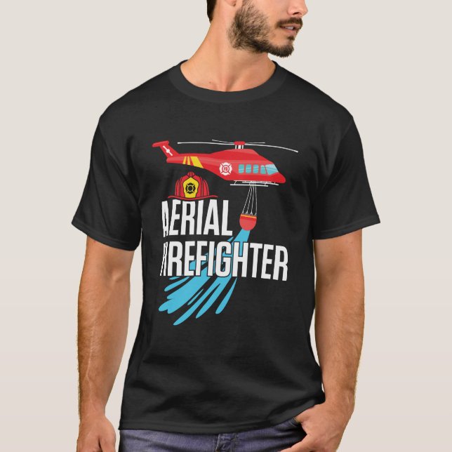 Camiseta Bombeiros aéreos (Frente)