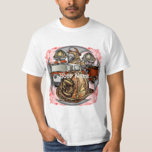 Camiseta Bombeiros Crossam-Fogo