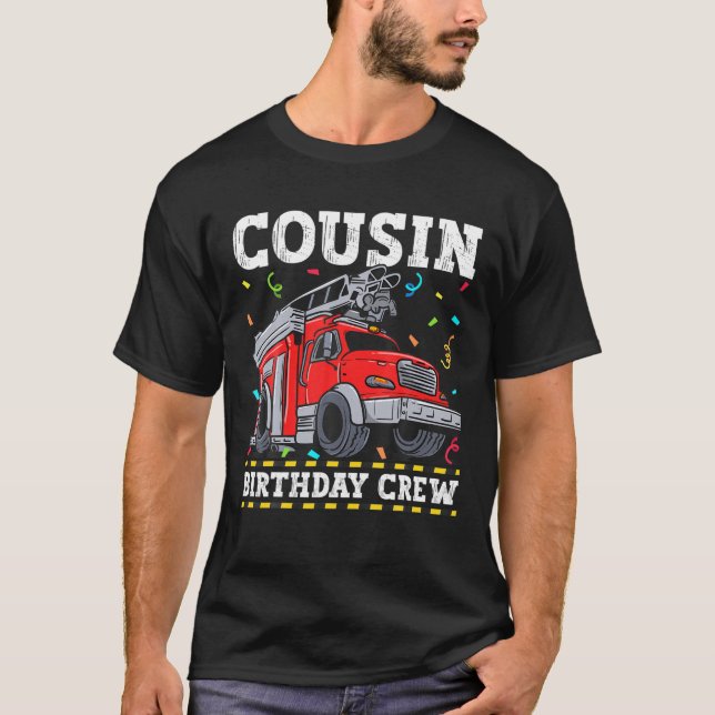 Camiseta Bombeiros de aviões de combate a incêndios de prim (Frente)