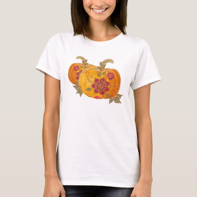 Camiseta Bombeiros De Queda Com Flores (Frente)