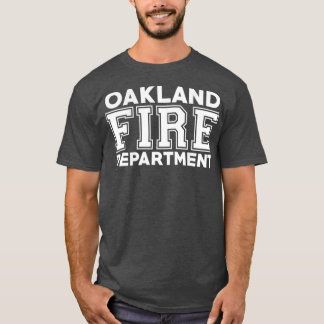 Camiseta Bombeiros do Departamento de Bombeiros de Oakland,