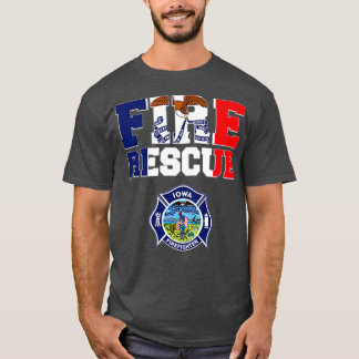 Camiseta Bombeiros do Departamento de Emergência de Fogo de