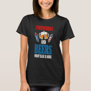 Camiseta Bombeiros E Cervejas O Que Mais Está Aqui Usa A Qu