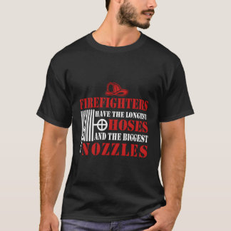 Camiseta Bombeiros Piadas engraçados Maiores Mangueiras Emt