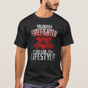 Camiseta Bombeiros Voluntários Bombeiros Não é trabalho