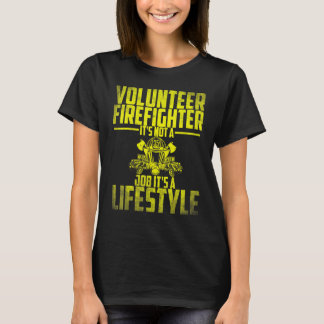 Camiseta Bombeiros Voluntários Bombeiros Não é um trabalho 