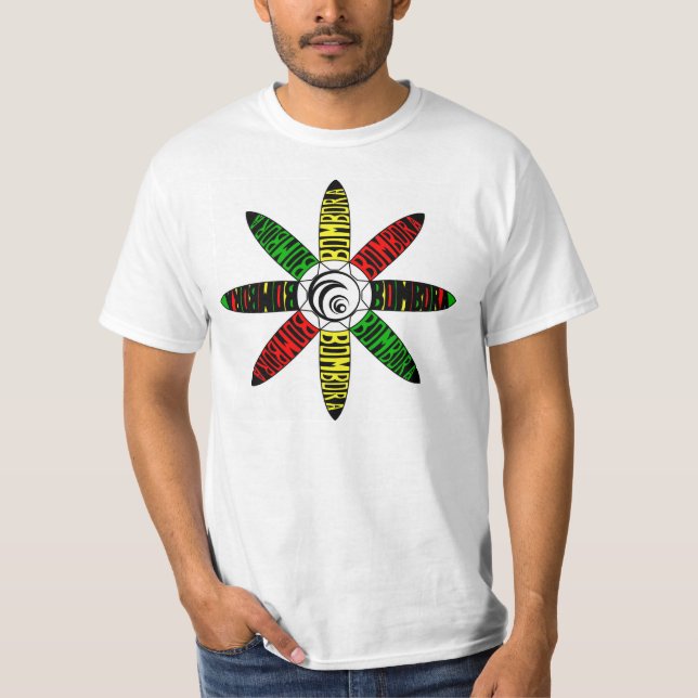 Camiseta Bombora Rasta espiral (Frente)