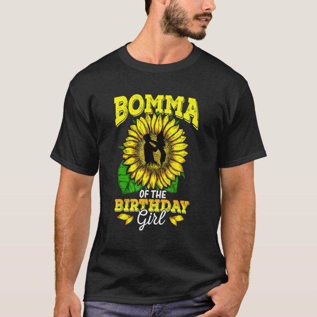 Camiseta Bomma Da Rapariga De Aniversário (Frente)
