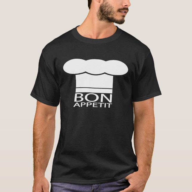 Camiseta Bon Appetit Chef Hat (Frente)