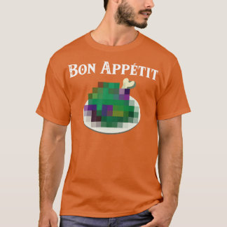 Camiseta Bon Appetit Dubious Comida Da Natureza