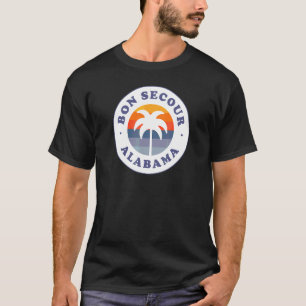 Camiseta Bon Secour Beach Alabama Al Golfo Costa Souvenir V