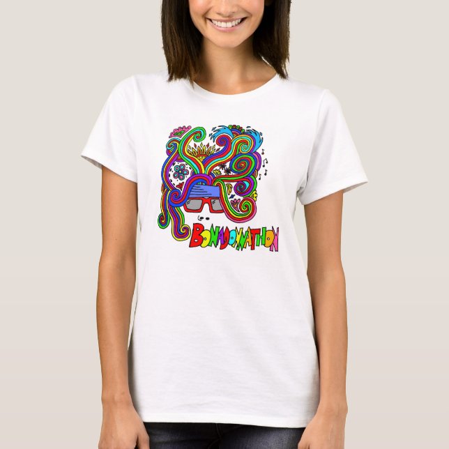 Camiseta Bonadonnathon 2012 REMIX!!! (Frente)
