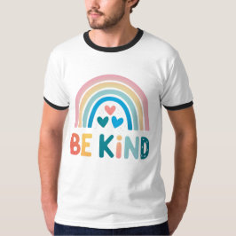 Camiseta Bondade Colorida Arco-Íris