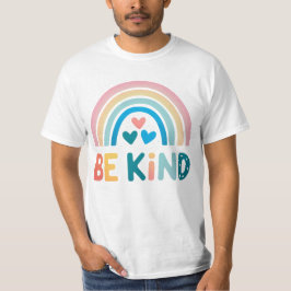 Camiseta Bondade Colorida Arco-Íris