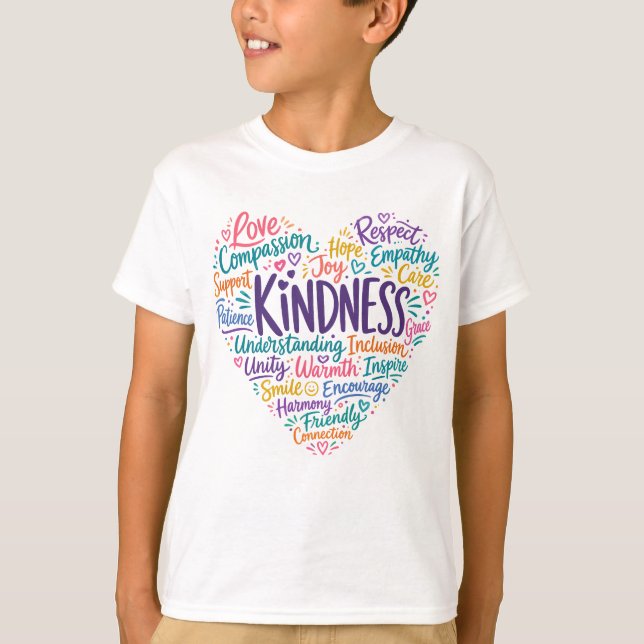 Camiseta Bondade compaixão empatia e respeito (Frente)