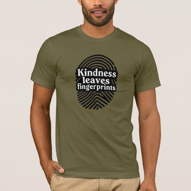 Camiseta Bondade Deixa Impressões Digitais (Frente)