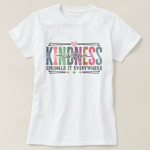 Camiseta Bondade é Grátis Espalhe em Todo Lugar Q Positivo