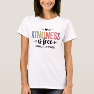 Camiseta Bondade é Grátis Espalhe por Todos os Lugares