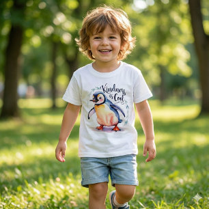 Camiseta Bondade É Legal Camisa-T Pinguim
