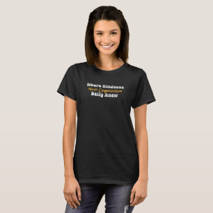 Camiseta Bondade Encontra Organização Diária Escolar