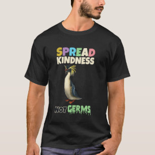 Camiseta Bondade Espalhada Não Germes Engraçado Animal