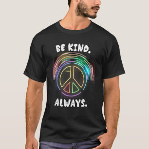 Camiseta Bondade Igualdade para a Paz GRAVATAS Morrem a Div