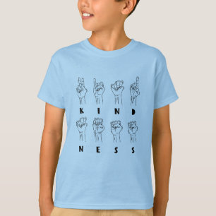 Camiseta Bondade, Língua de Sinais Americana ASL - GraphicL
