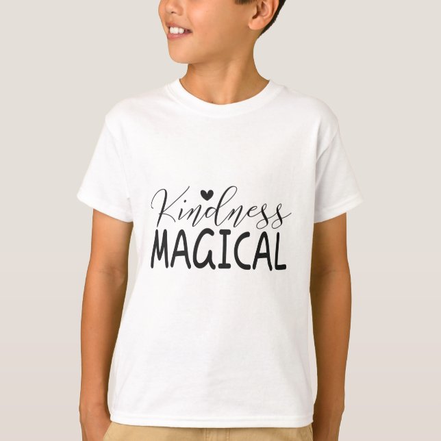 Camiseta Bondade mágica (Frente)