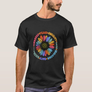 Camiseta Bondade Paz Igualdade Amor Esperança Diversidade H