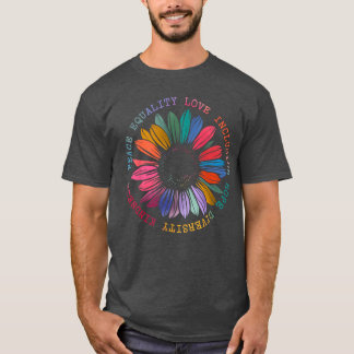 Camiseta Bondade Paz Igualdade Esperança Amor Diversidade D