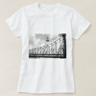 Camiseta Bonde da ilha de Roosevelt, NYC, foto análoga (do