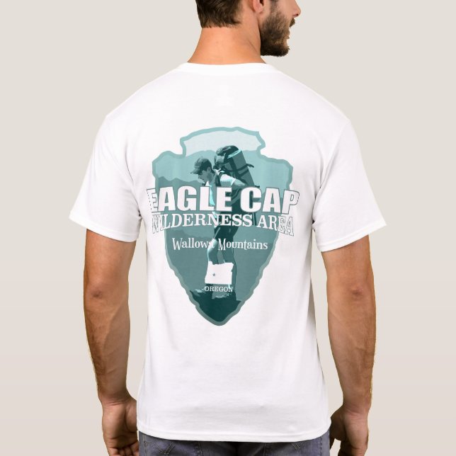 Camiseta Boné de águia WA (ponta de seta)T (Verso)