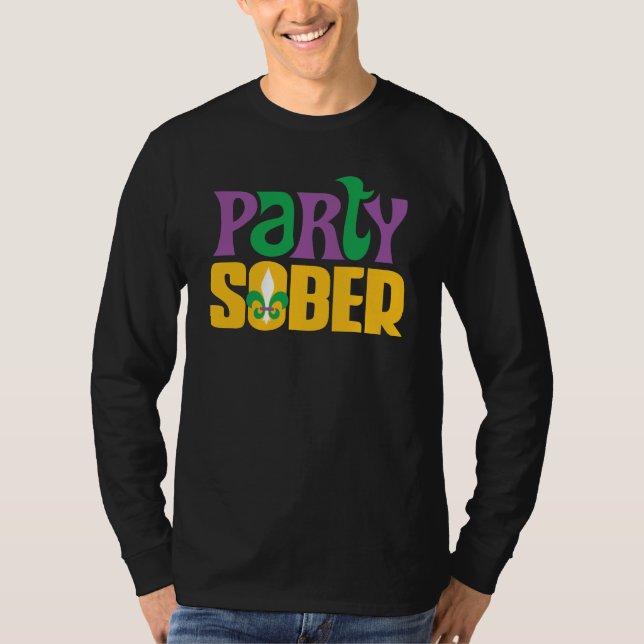 Camiseta Boné de Caminhoneiro Fleur de Lis de Festa Sóbrio (Frente)